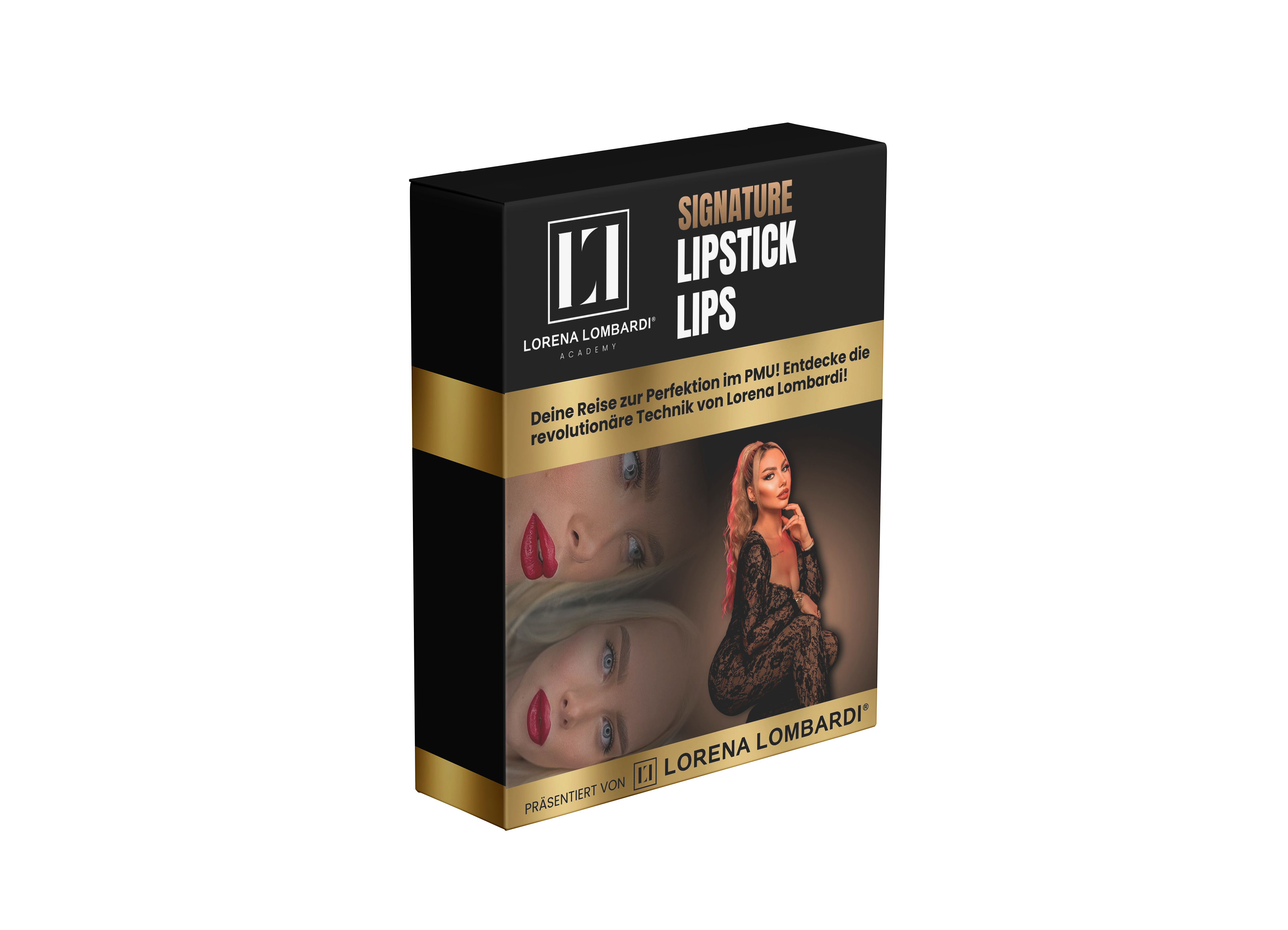 LOMBARDI 3D Signature Lipstick Lips Schulung