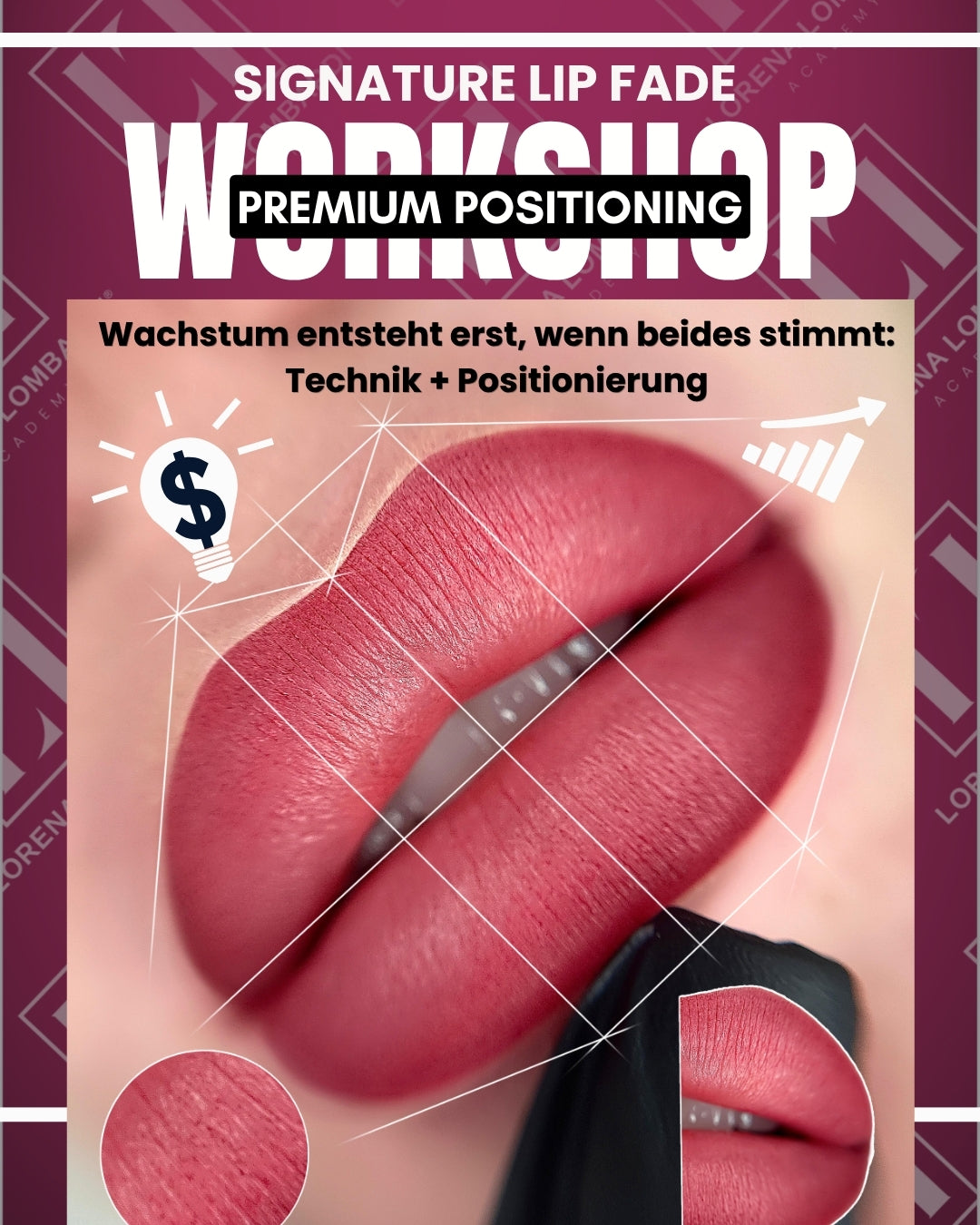 LOMBARDI SIGNATURE LIP FADE MASTERCLASS