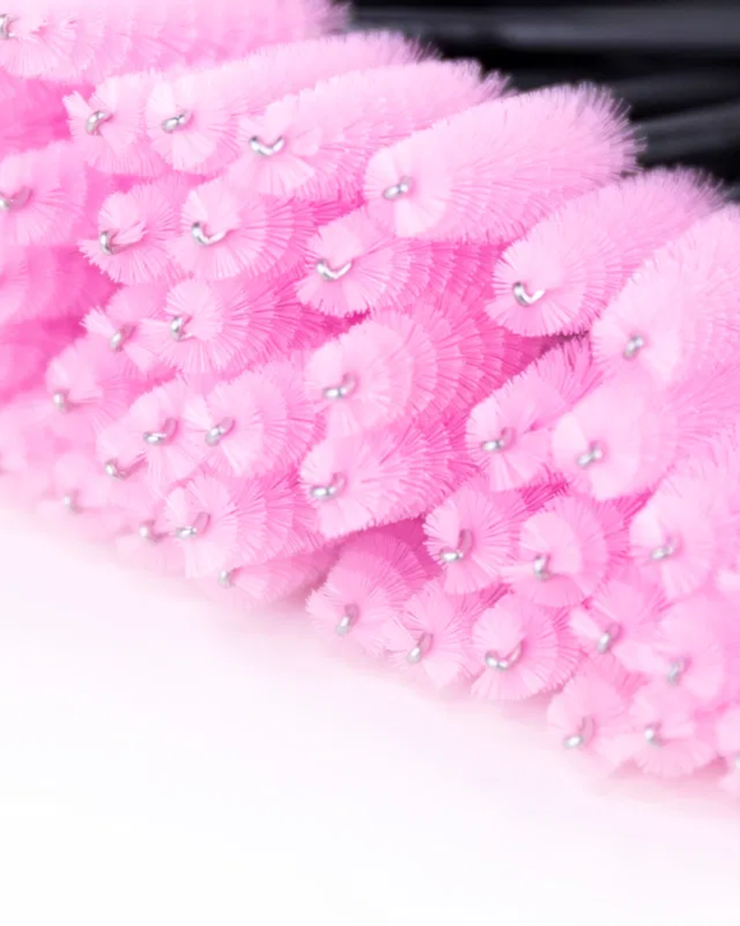 Masacara Bürsten | Schwarz-Pink | 100 St.