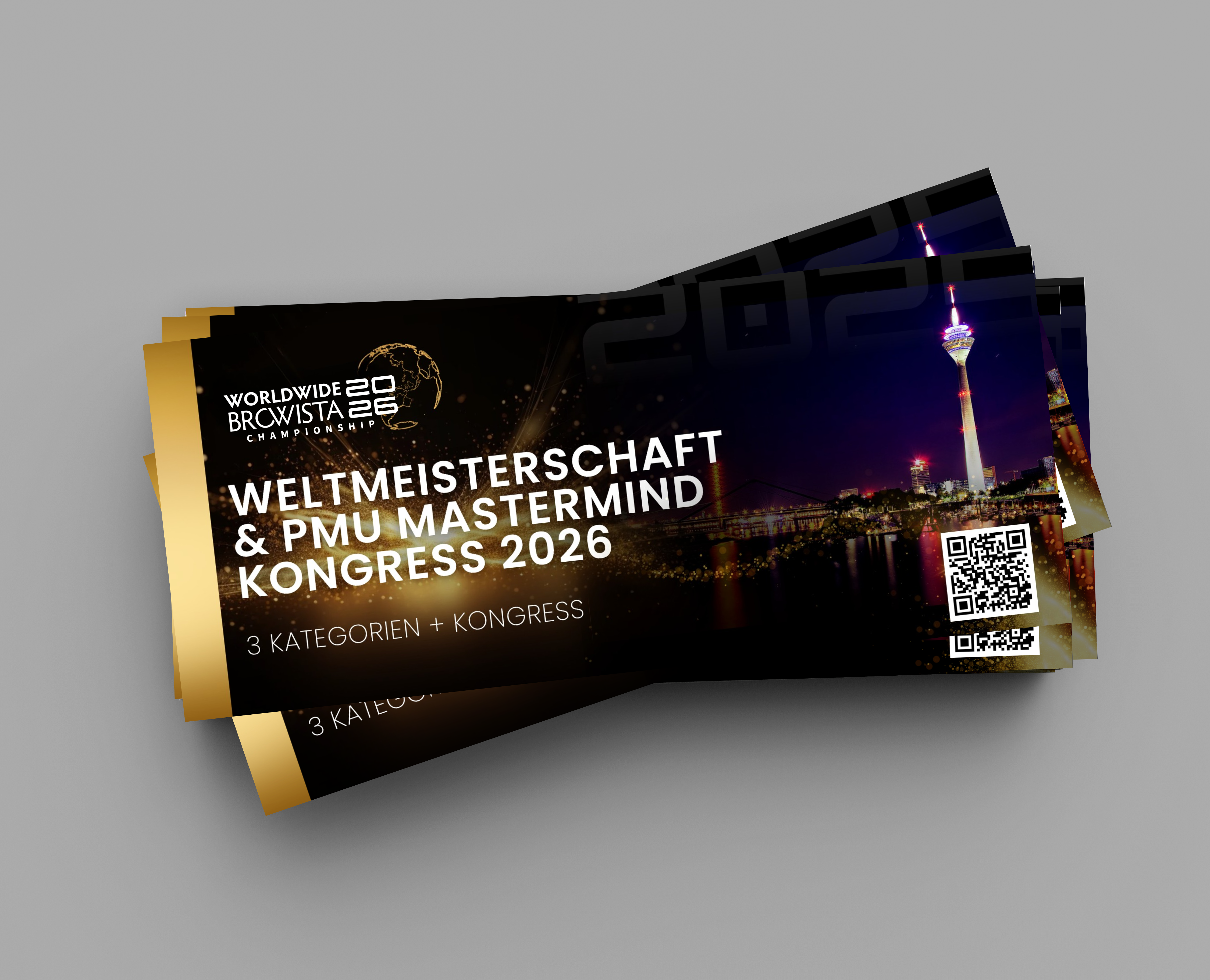 THE ICON TICKET 3 Meisterschaftskategorie + Kongress + Gala