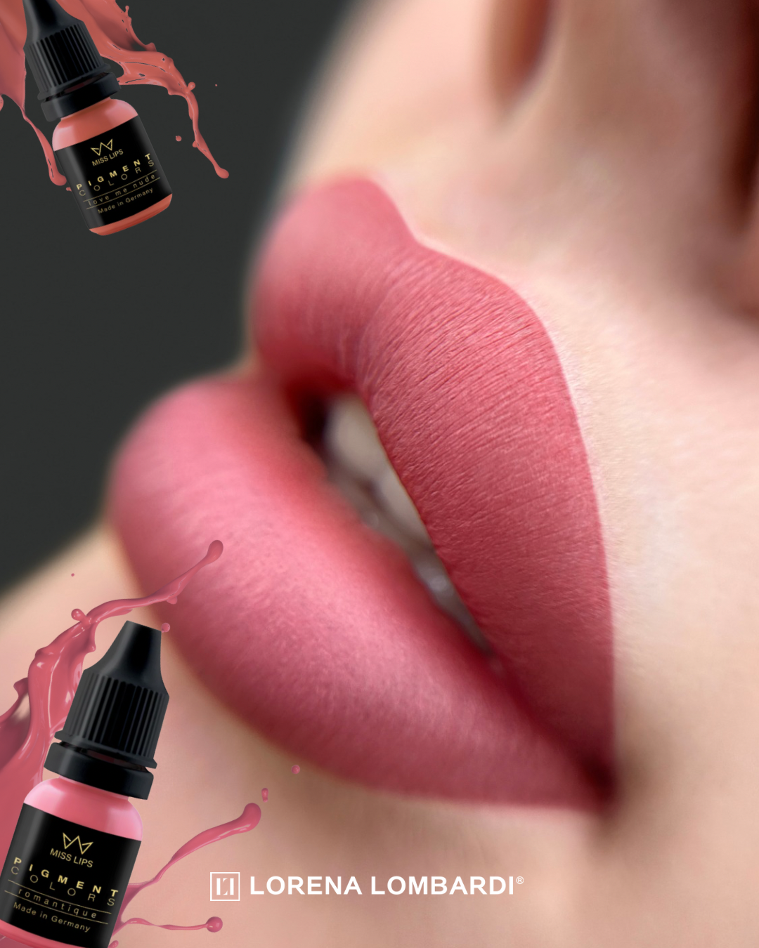 LOMBARDI 3D Signature Lipstick Lips Schulung
