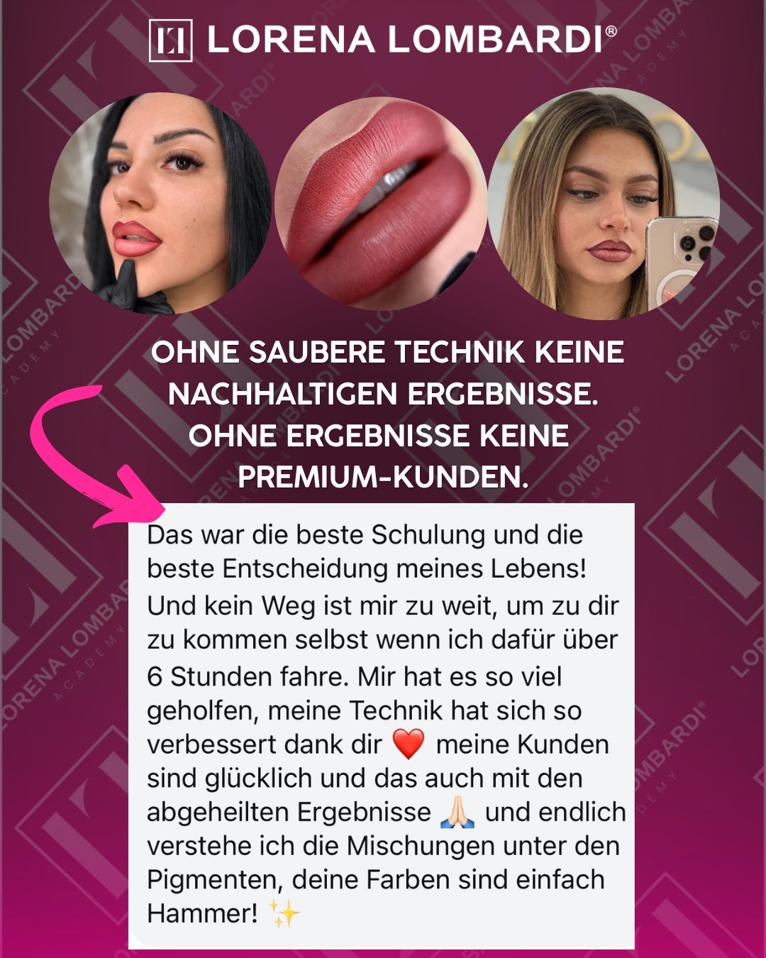 LOMBARDI SIGNATURE LIP FADE MASTERCLASS
