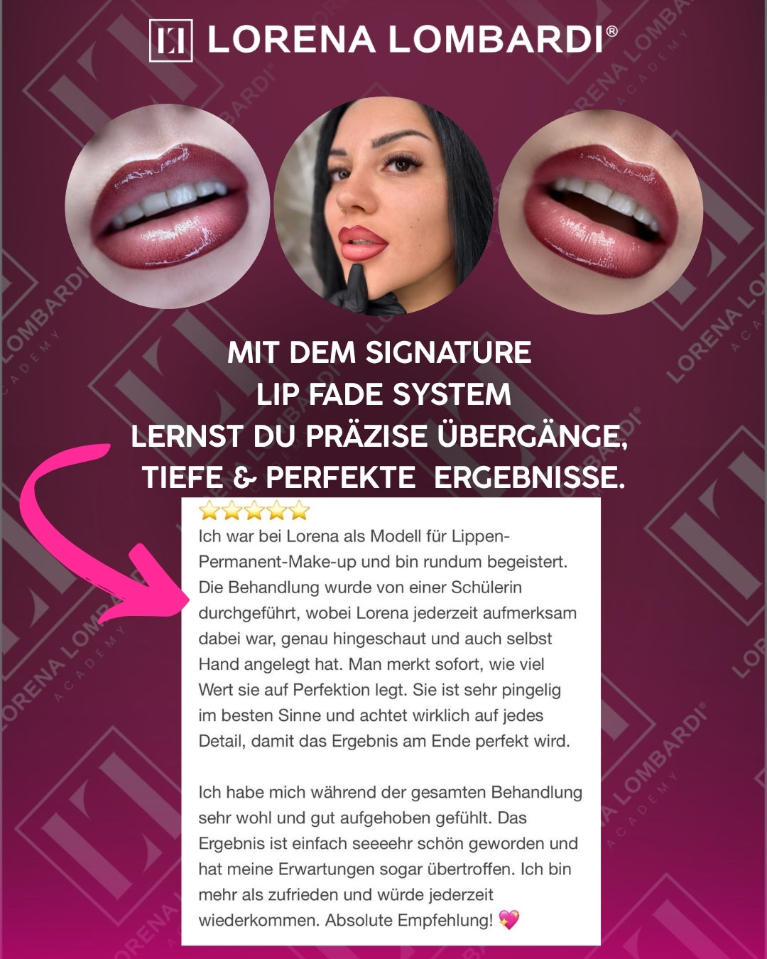 LOMBARDI SIGNATURE LIP FADE MASTERCLASS