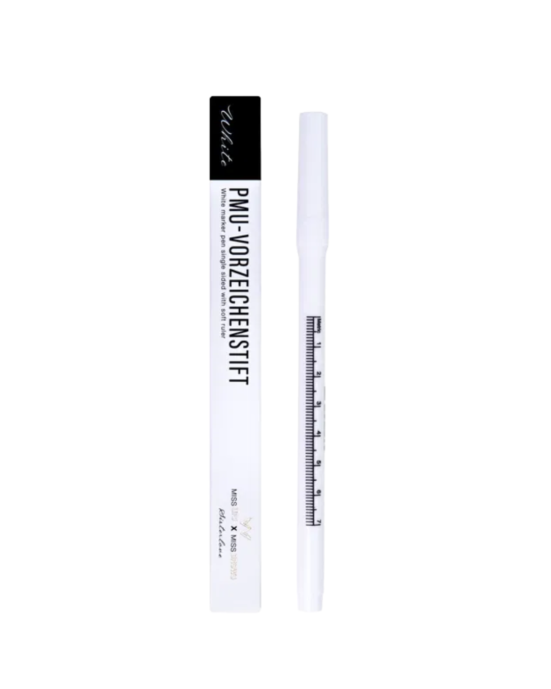 Hautmarker Weiß | Präziser PMU-Stift für Augenbrauen und Lippen
