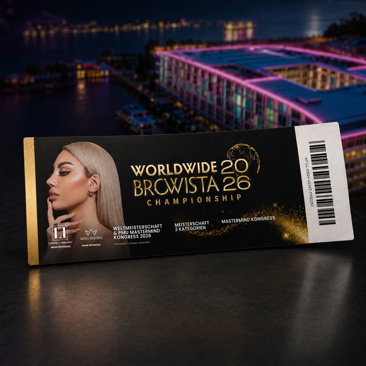 THE ICON TICKET 3 Meisterschaftskategorie + Kongress + Gala