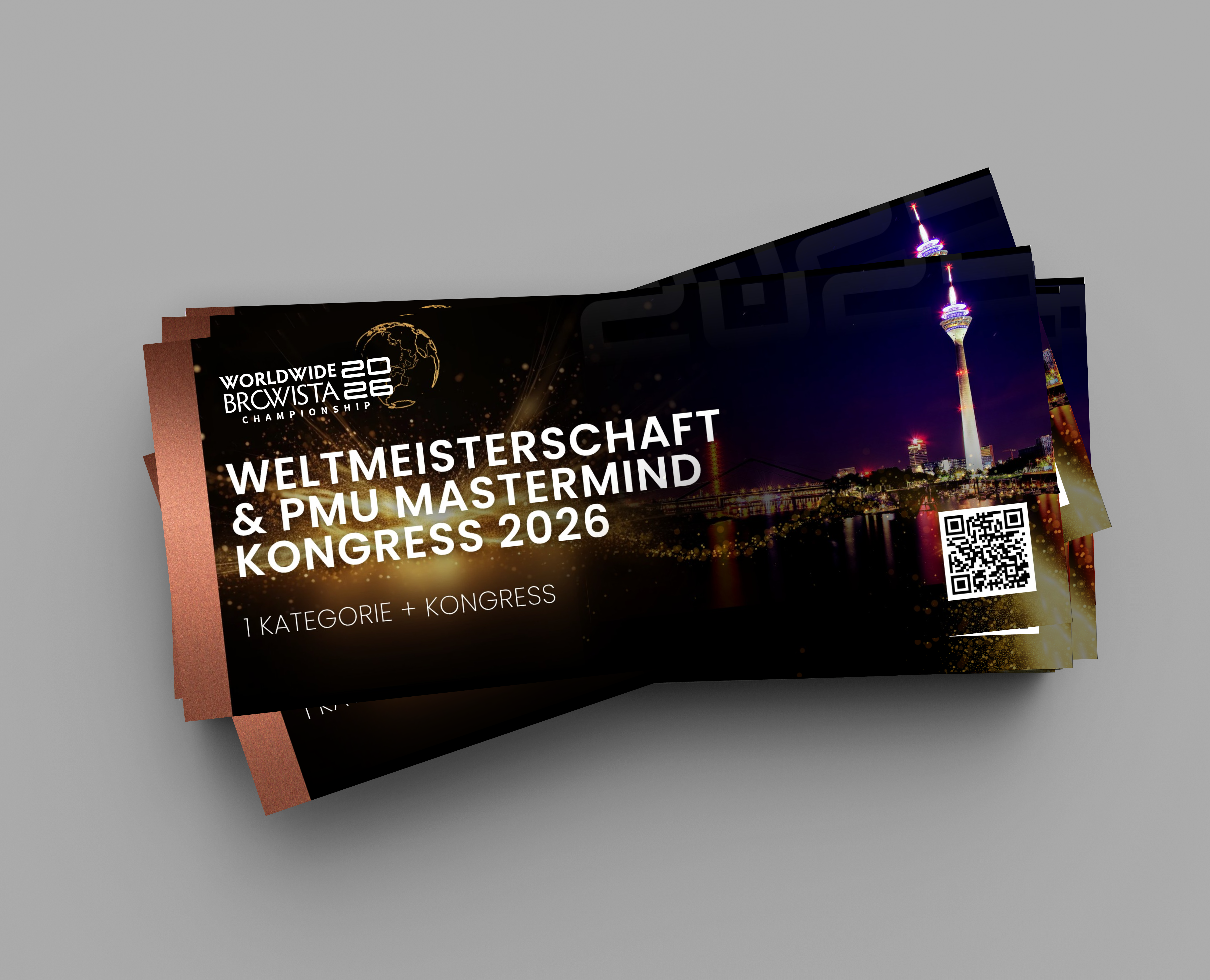 THE ENTRY TICKET 1 Meisterschaftskategorie + Kongress +Gala